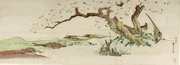 Pheasants Under Cherry Tree