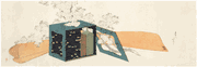 Picnic Set and Cherry Blossom