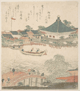 River Scene in Edo