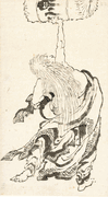 Shojo Lifting a Sake Keg