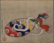 The Lute and White Snake of Benten