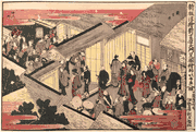 The Main Getaway to the New Yoshiwara Pleasure Quarters