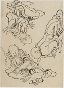 Three Men Gesticulating