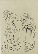 Two Women from Back