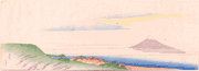 View of Mount Fuji from Izawa Village
