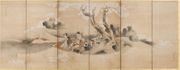 Viewing Cherry Blossoms Panel 1