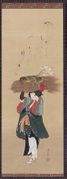 Woman from Ohara Carrying Bundles of Firewood