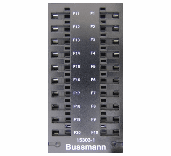 15303 1 NICE Bussmann Fuse Holder Box W/ Fuses And And 50 Similar