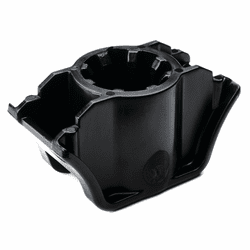 H-Mount for 0.75" standard bolts and Huck-Spin bolts, PA66HIRHSUV, Black, 900/pkg
