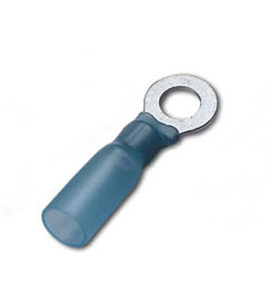 3M Heat Shrink Ring Terminals - 25-Pack For 16-14 AWG Wire, 5/16" Size (Made In USA)