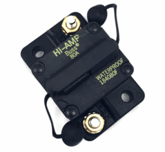 Hi-Amp Circuit Breaker, 100 Amp, Manual Reset, Surface Mount