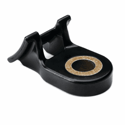 High Torque Mount, 0.375" Mounting Hole Dia, 114.0 lb/ft Max Torque, PA66HIRHSUV, Black, 500/pkg