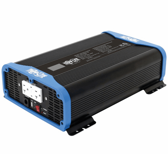 PINV2000SWL-120 2000W Light-Duty Compact Power Inverter - 2x 5- 15/20R, USB Charging, Pure Sine Wave, Wired Remote