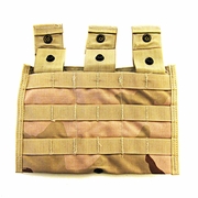 US Desert Camo M4 3 Mag Side x Side Pouch 
