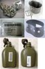 US Military Issue 1 Qt Canteen Set - 4 Piece,Canteen,Cup,Stand & ACU Cover