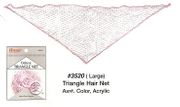 Annie JUMBO Acrylic Triangle Hair Net