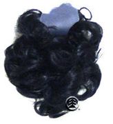 Fluff Hair Scrunch Black