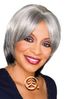 Foxy Silver Gloria Mono Half Wig Foxy Silver Gloria Mono Half Wig