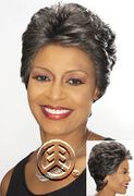 Foxy Silver Synthetic Lace Front Wig Dionne
