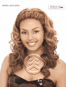 Its A Wig Synthetic Braid Lace Front Wig Wind