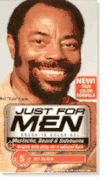 Just For Men Mustache and Beard Coloring for Gray Hair, M-60 Jet Black