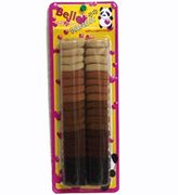 Medium Donut Ties Brown Assorted 40ct
