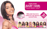 Model Model Baby Hair Lace Front Wig