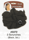 Scrunches Black 3PC