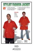 STYLIST FASHION JACKET RED X-LARGE