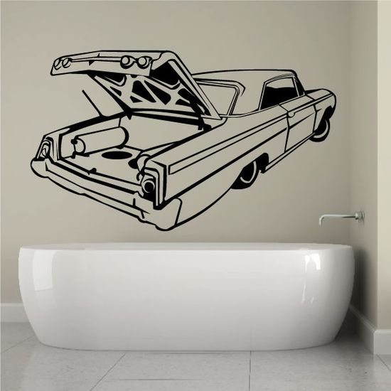 64 Impala Lowrider Truck Open Decal