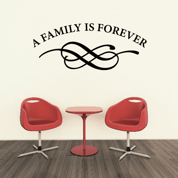 A Family is forever Wall Decal