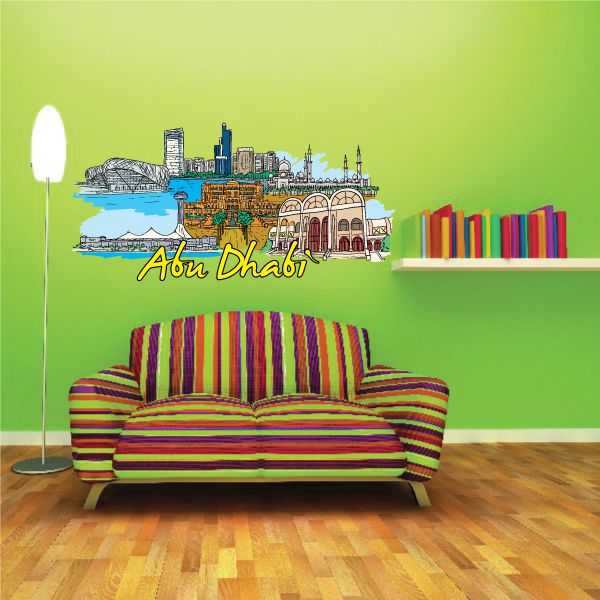 Abu Dhabi Sticker
