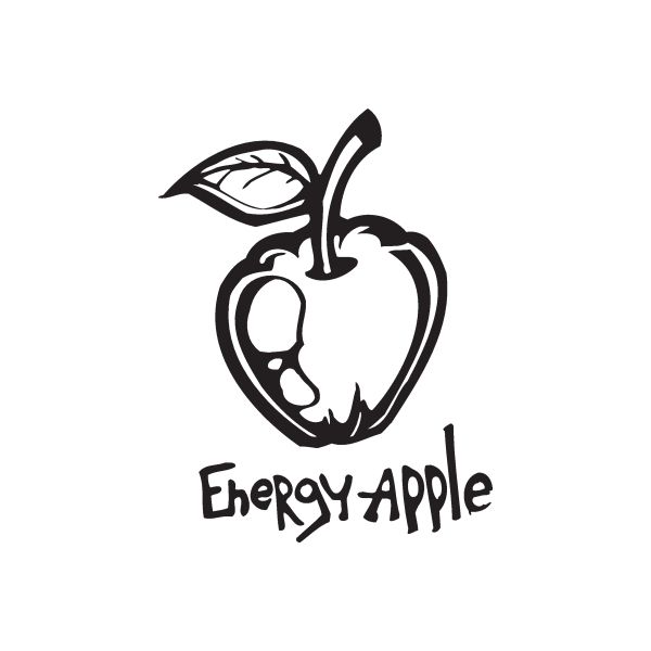 Apples give you energy Decal