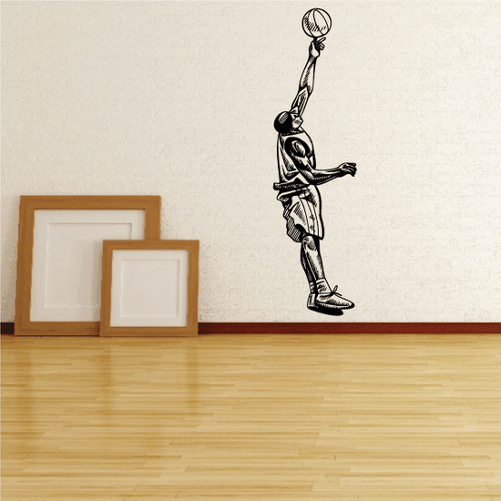 Basketball Wall Decal Vinyl Decal Car Decal CDS004