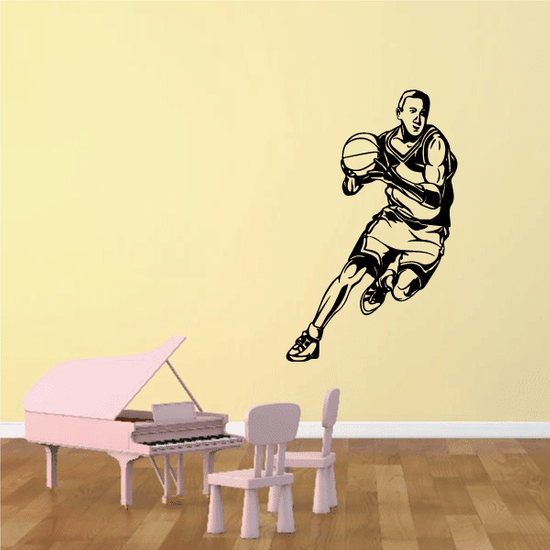 Basketball Wall Decal Vinyl Decal Car Decal CDS087
