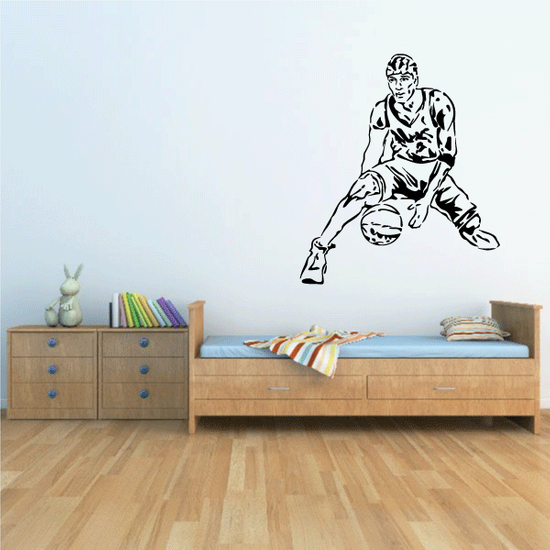 Basketball Wall Decal Vinyl Decal Car Decal CDS129