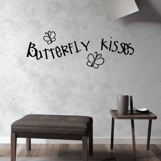 Butterfly Kisses Wall Decal