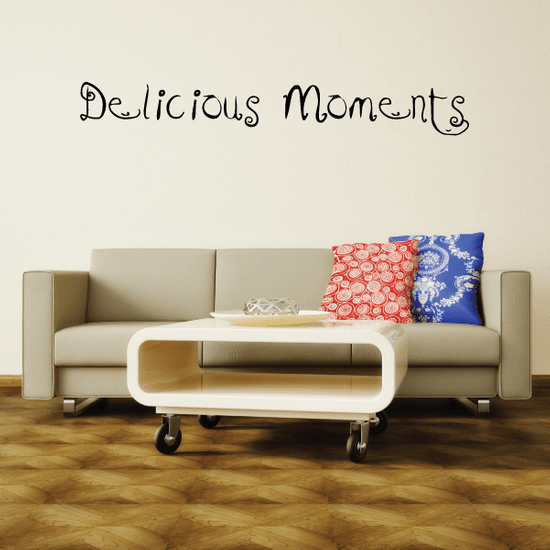 Delicious Moments Wall Decal