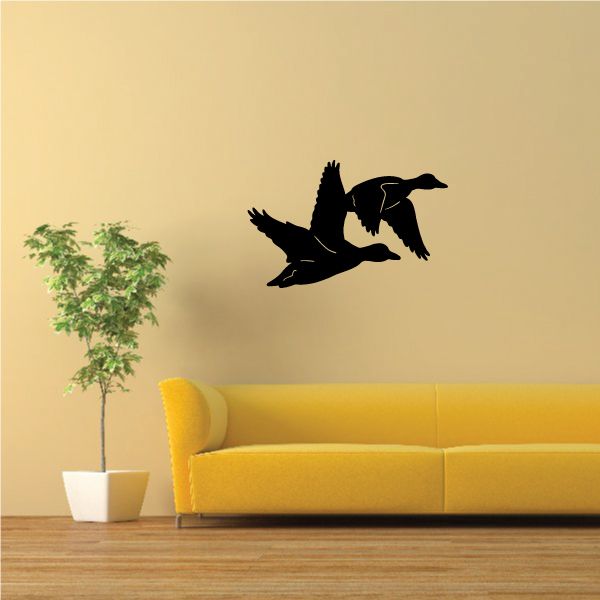 Ducks Wall Decal Vinyl Decal Car Decal NS001