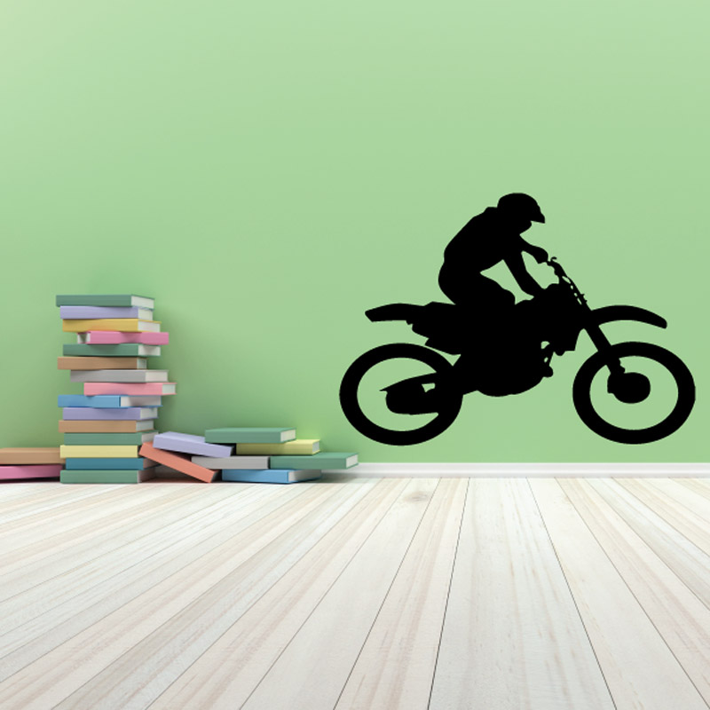 Fast Rider Dirt Bike Decal