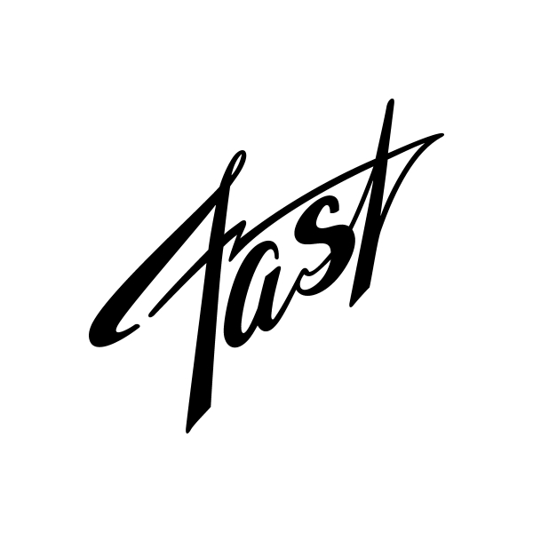 Fast Sign Signs Home Business Car text Vinyl Decal Sticker Stickers 0028