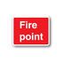 Fire Point Text Sticker