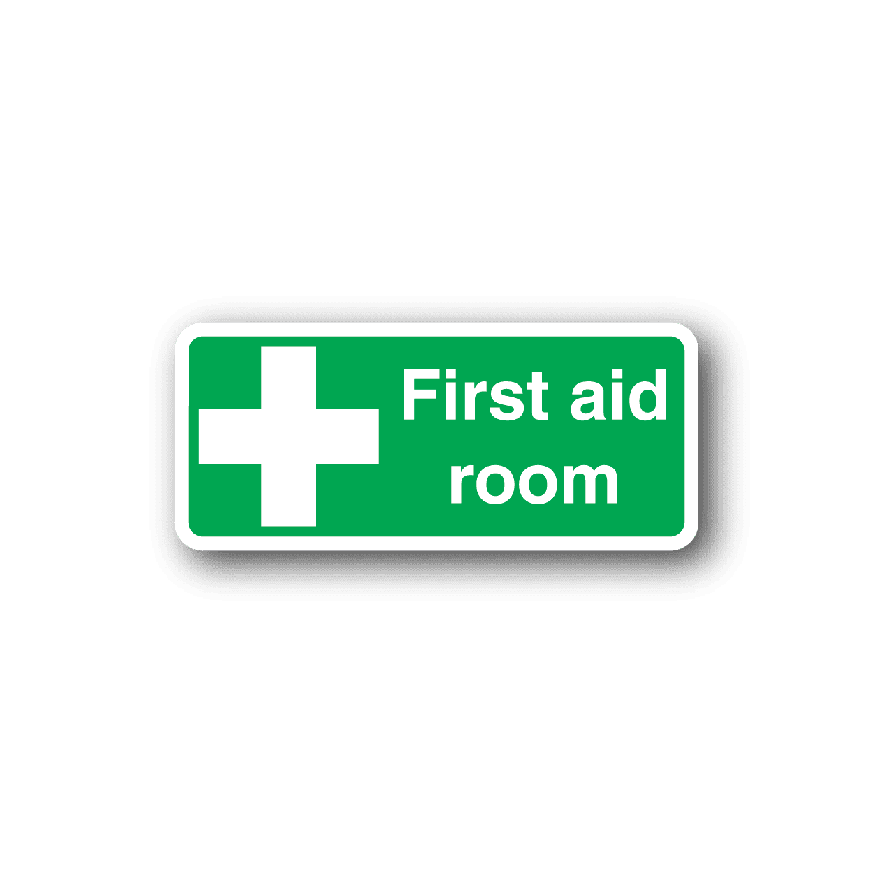 First Aid Room Sticker