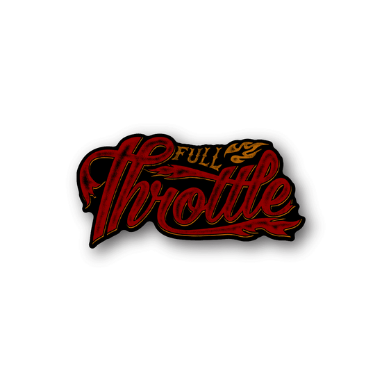Full Throttle Sticker