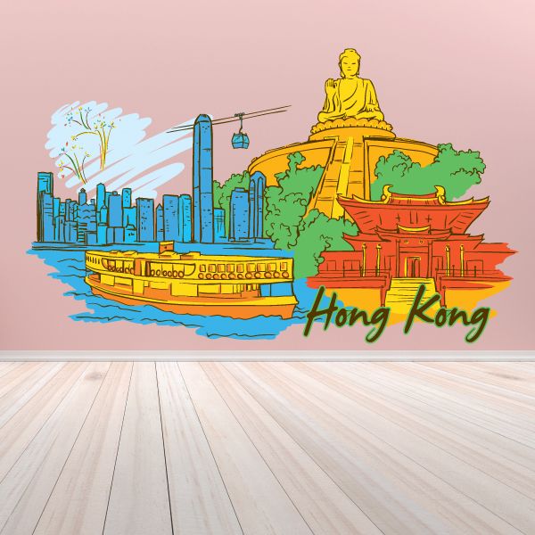 Hong Kong Sticker