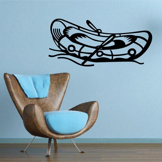 Inflatable Raft Decal