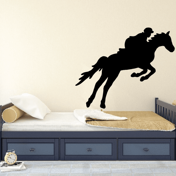 Jumping Horse Wall Decal Vinyl Decal Car Decal NS002