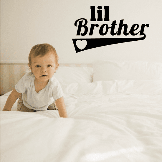 Lil Brother Wall Decal