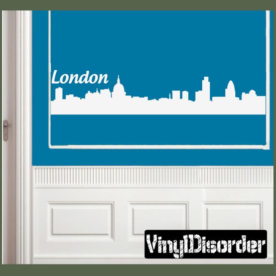 London England Wall Decal