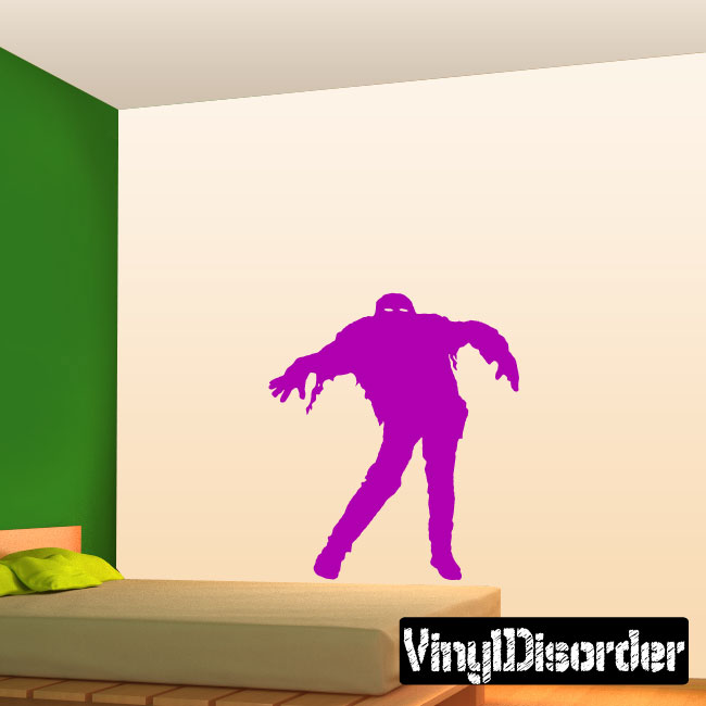 Lunging Zombie Decal